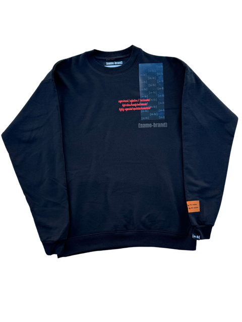 3D Logo Crew Neck Sweatshirt – name-brand