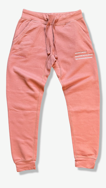 Brand Essential Unisex Jogger Pants - Dusty Rose