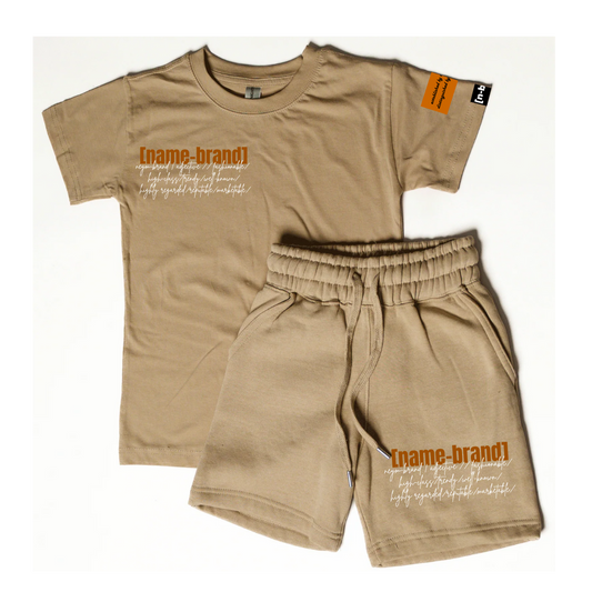 Big Kids [name-brand] Sand Short Set