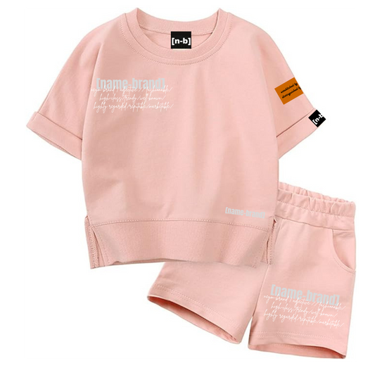 Big Kids [name-brand] Posh Short Set