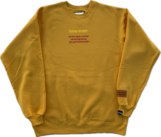 3D Logo Crew Neck Sweatshirt