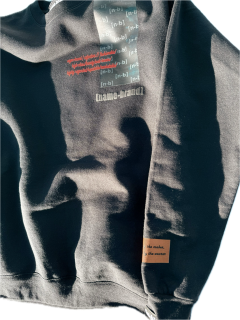 3D Logo Crew Neck Sweatshirt