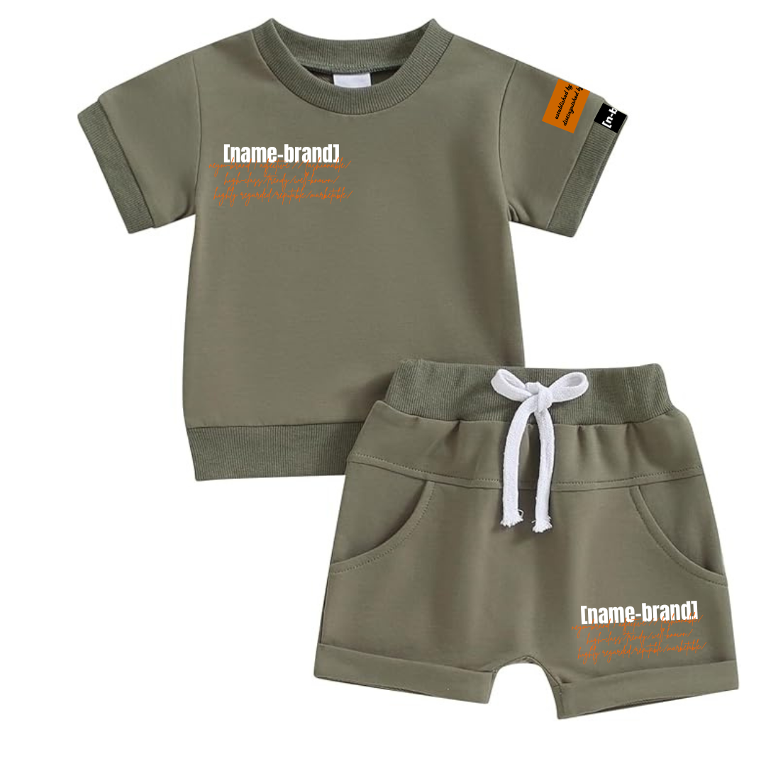 Baby/Toddler [name-brand] Short Set