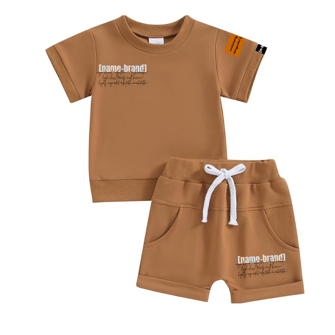 Baby/Toddler [name-brand] Short Set