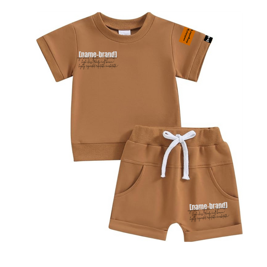 Baby/Toddler [name-brand] Short Set