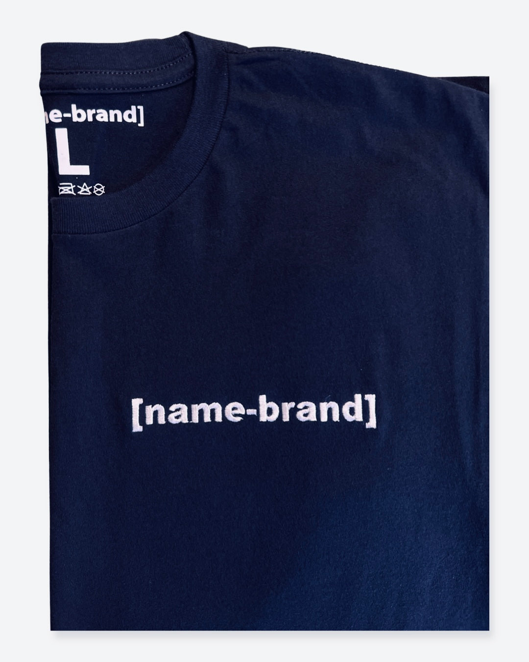 [name-brand] Brand Essential Tee - Black