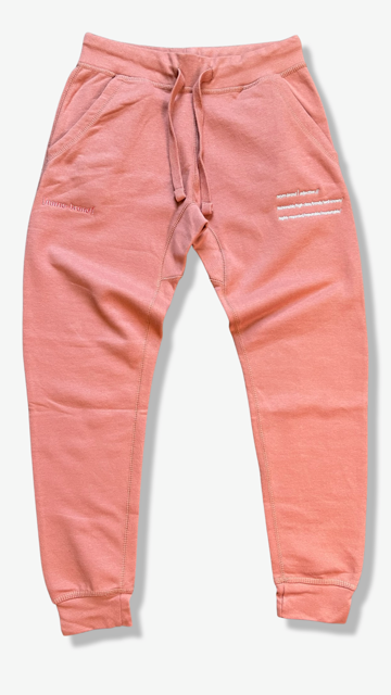 Brand Essential Unisex Jogger Pants - Dusty Rose